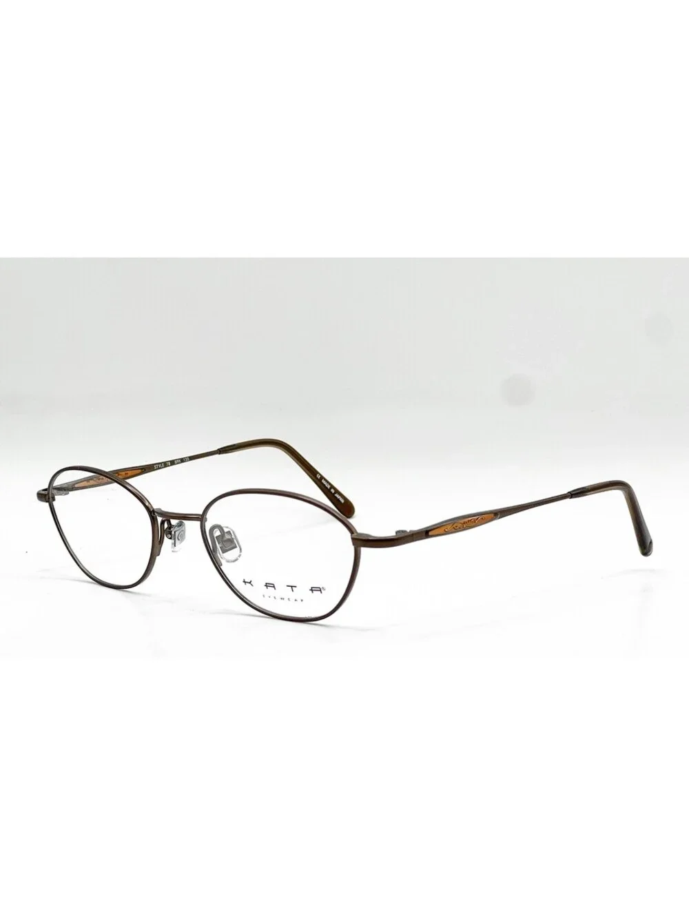 Kata Eyewear Style 78 Brk Brown Authentic Eyeglasses 51-19-135